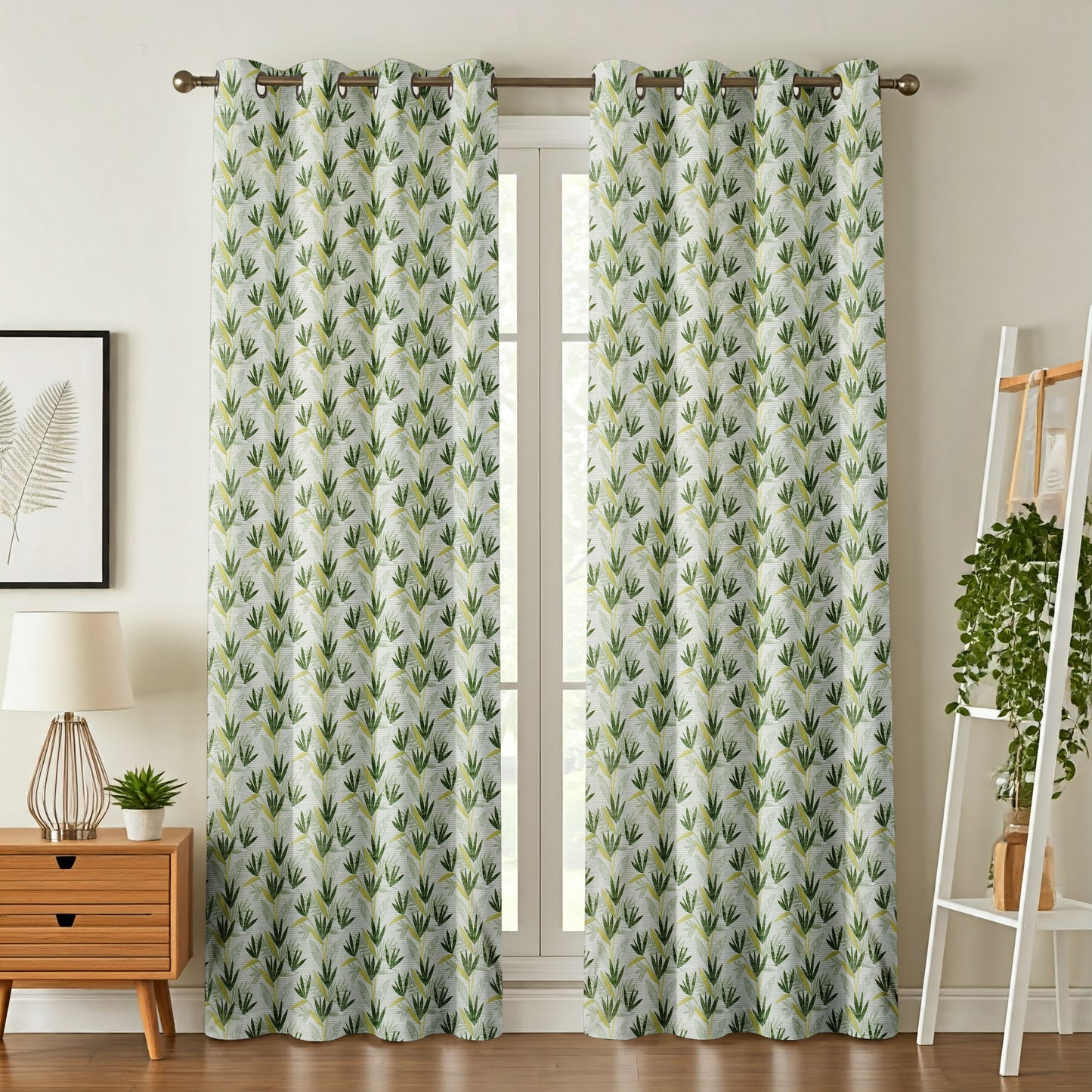 CANE LEAF PRINT